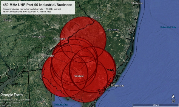 450 MHz (UHF Part 90 Industrial/Business)