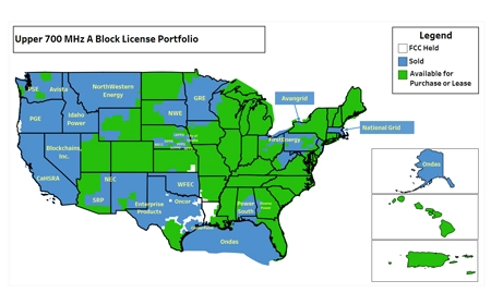 Upper 700 MHz A Block
