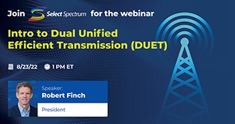 Intro to Dual Unified Efficient Transmission (DUET):
                                When 2 Spectrum Bands working together are better than 1
